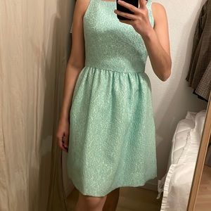 Mini Kate Spade dress in blue teal aqua. Only wore once